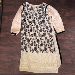 One piece salwar kameez